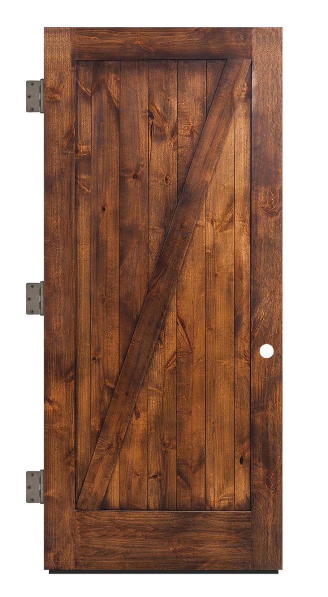 Z Exterior Slab Door Rustica